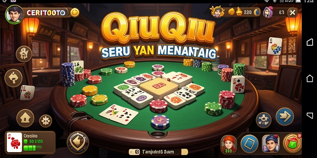 Tangkapan layar CERITOTO menampilkan gameplay seru QiuQiu.