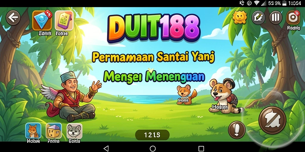Tampak gameplay seru dan menyenangkan di DUIT188.